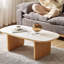 Table basse moderne simple en bois massif