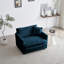 Fauteuil de lecture moderne en tissu chenille avec canapé à siège simple et moderne Modern-556859778