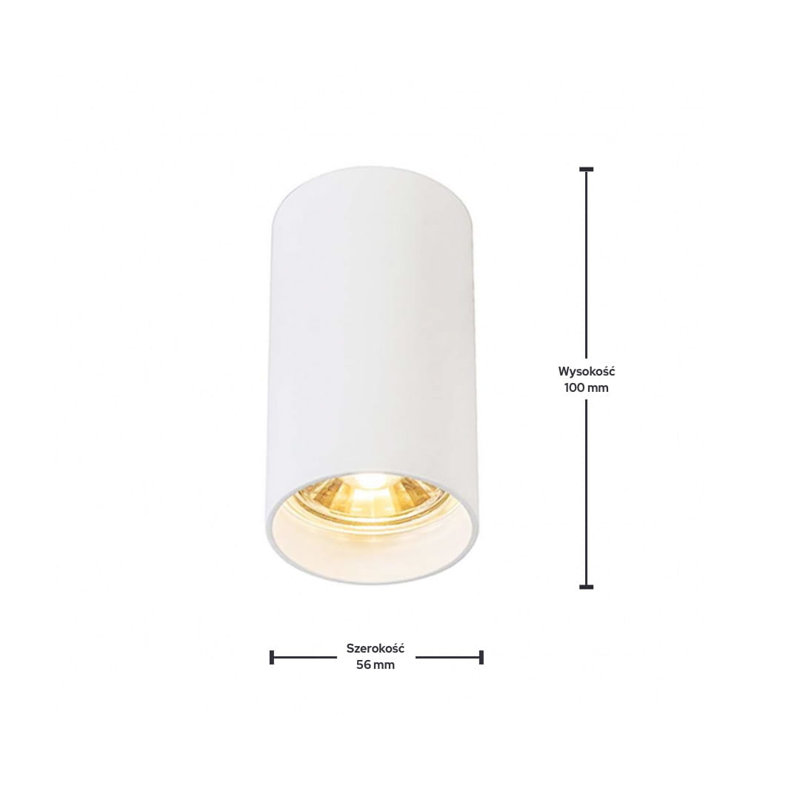 Daviyana Flush Mount, White