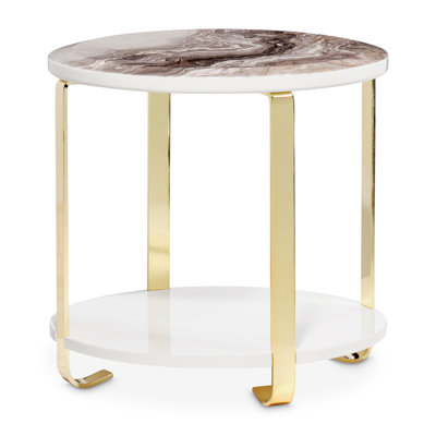 Ariana 22" Wide Round End Table