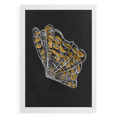 Night Shell I - Impression sur toile seulement - NON-CADRE