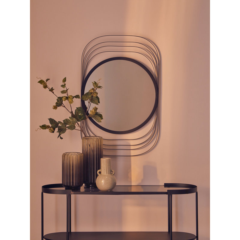 Metal Abstract Mirror