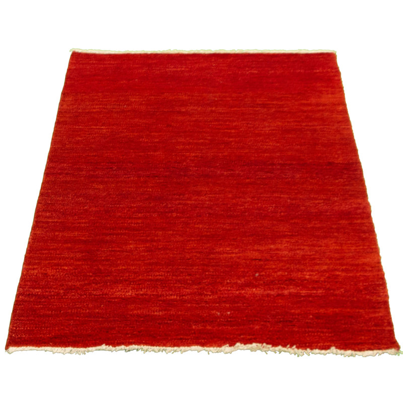 Rheanon One-of-a-Kind 4'2" X 6'6" New Age Wool Area Rug in Dark Copper