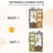 Adensbree 41.73'' Freestanding Closet System-691765743