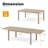 Outdoor 9-piece Extendable Dining Table Set