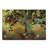 Ambesonne Tree Cutting Board Large Size Earthy Color Tones Composition Amber Fawn Burgundy
