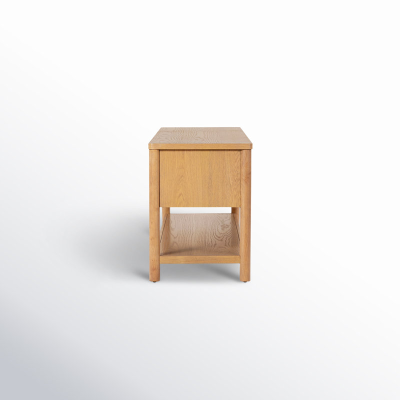 Jaylessa TV Stand, Natural