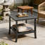 Table d'appoint extérieure 19 po avec 2 niveaux-931076193