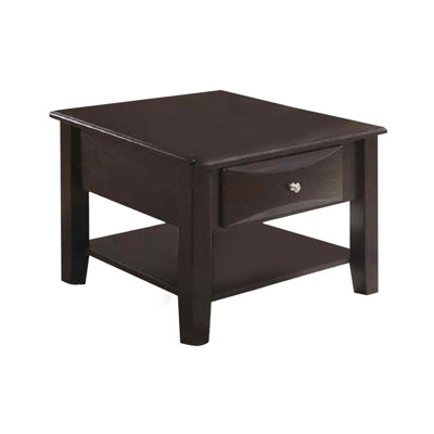 Quealy Solid Wood End Table