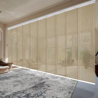 Store vertical semi-transparent extensible