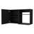 Carter Black 2 Wall Cabinet