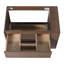 Ensemble de meuble-lavabo simple 29,72 po avec plateau en acrylique Tylisa-1518404702