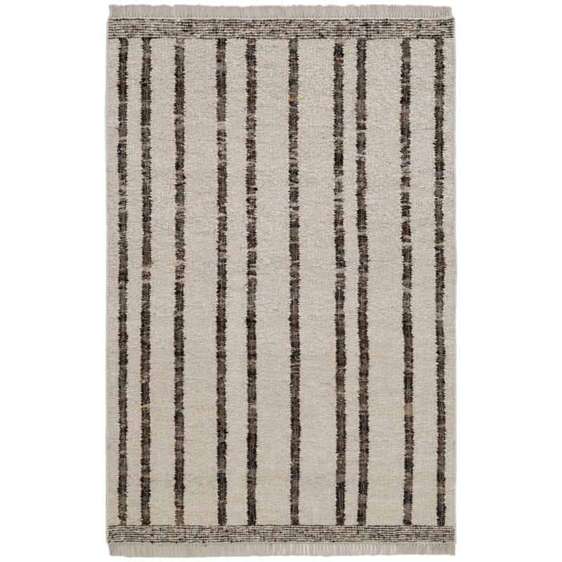 Tapis d'intérieur en laine Farah, 2 pi x 3 pi