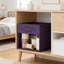 Cubes de rangement pliables avec fenêtre et poignées transparentes, paquet de 8 bacs en tissu pour placard, tablette et rangement-1146214824