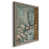 Toile avec cadre gris