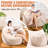 Gaint Bean Bag Chair For Adults, Bean Bag Couch With Luxurious Removable Velvet Cover & Sponge Filling, Oversized Floor Lazy Sofa For Bedroom, Living Room, Dorm-1084687960