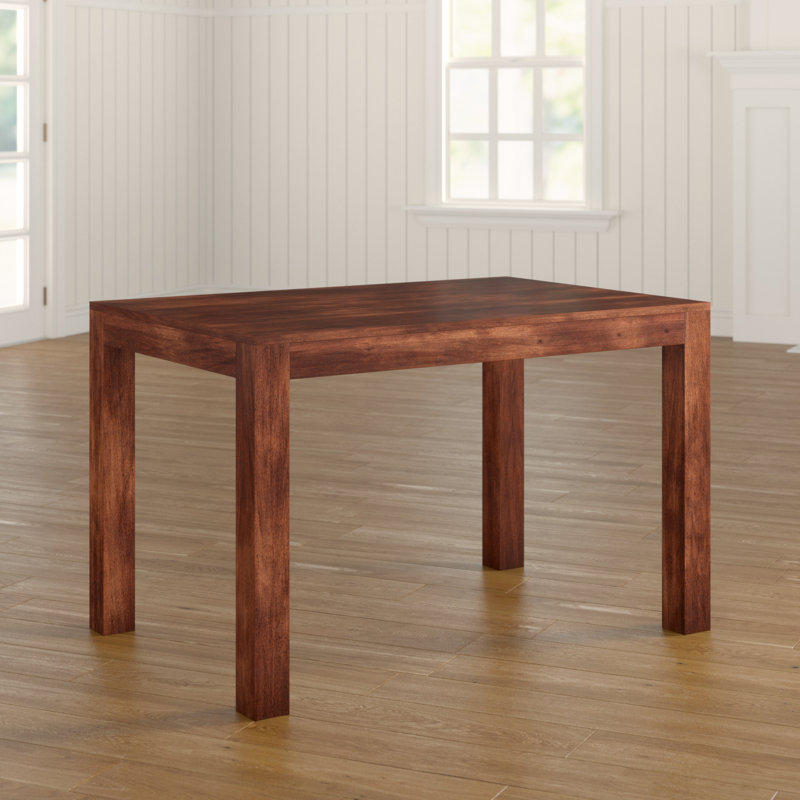 Cicero Solid Wood Dining Table, 80 cm W × 120 cm L