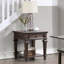 Table de bout de conception traditionnelle avec tiroir de rangement 1pc