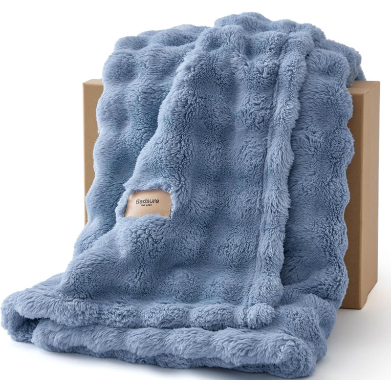 Throw Blanket, Ashley Blue, 130cm x 170cm