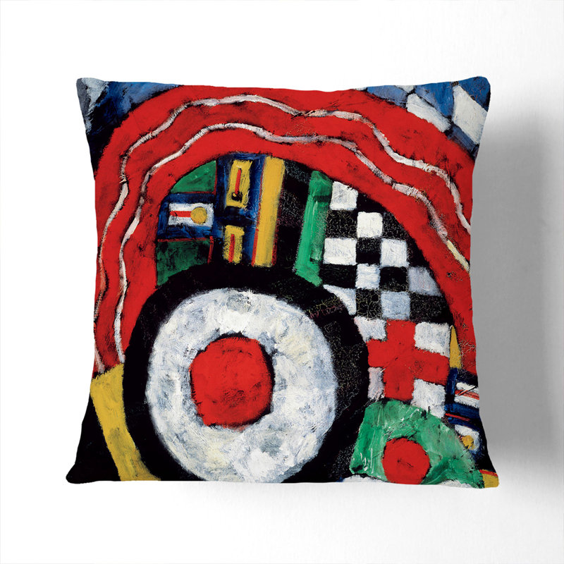 Painting No.46 by Marsden Hartley Scatter Cushion with Filling, 55cm H x 55cm W x 20cm D, Stone