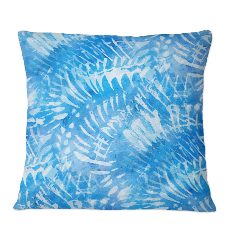 Abstract Throw Pillow, 16" x 16"