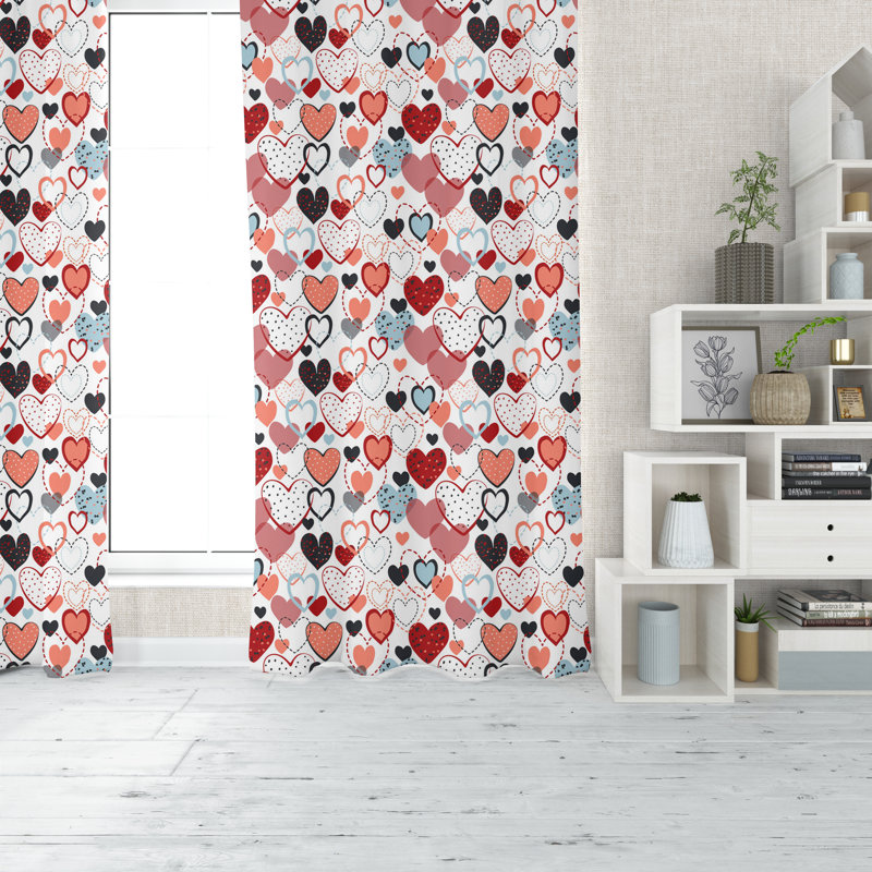 Jaishri Room Darkening Curtain Pair, 40" W x 61" L