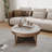 Round  Ottoman Coffee Table-1898685291