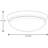 Mccully Glass LED Flush Mount-28676759-28676762