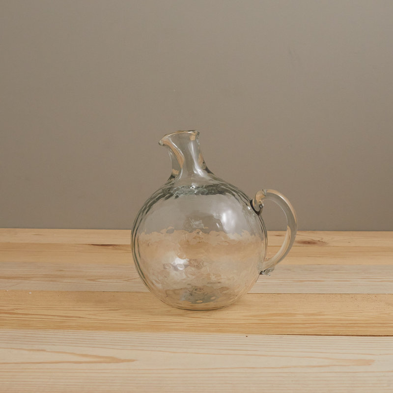Pichet en verre Pebble