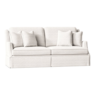 Savannah 87.5'' Slipcovered Sofa
