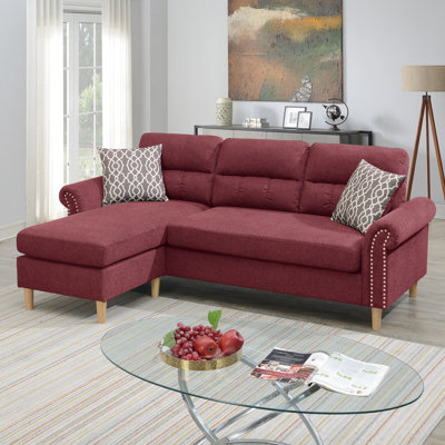 Ensemble de canapé modulaire réversible en polyfibre Paparika