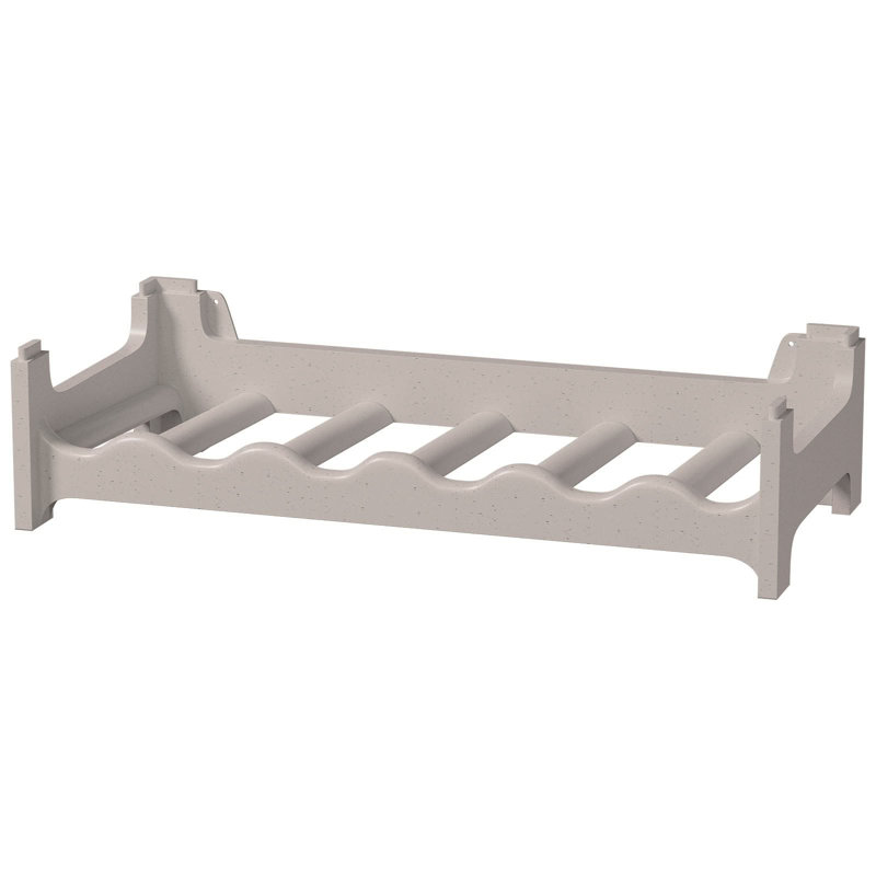 Torresdale Tabletop Wine Bottle Rack, Granite Grey