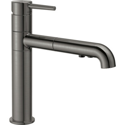 Trinsic Pull Out Sprayer Kitchen Sink Faucet, Single Handle Kitchen Faucet