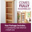 95cm H Media Shelves