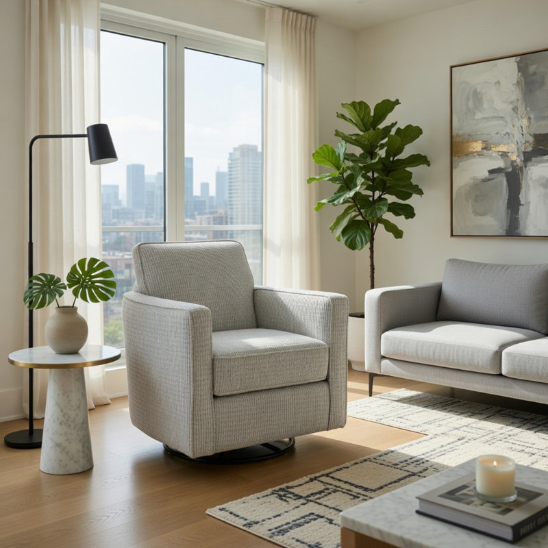 Fauteuil coulissant en coton Stitches