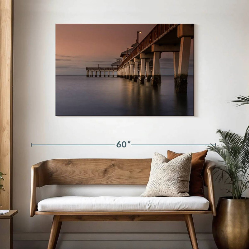 Aletra Myers Boardwalk Sunset, H 30 po x l 45 po
