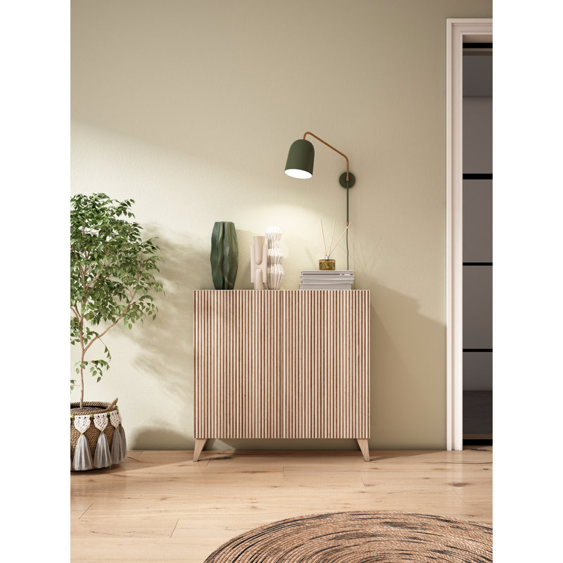 15 Pair Shoe Storage Cabinet, Beige