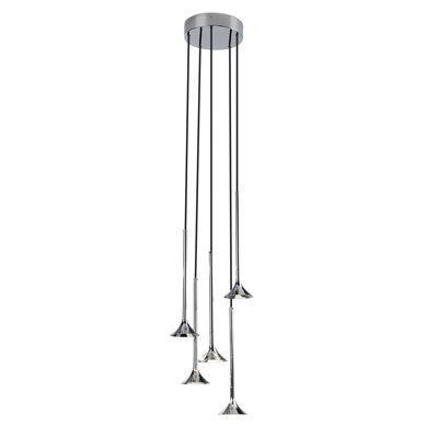 Nerissa 5 - Light LED Cluster Pendant