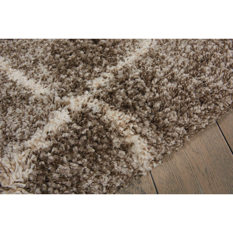 Tapis marocain à poils longs Rosetta, Rectangle 5 pi x 7 pi