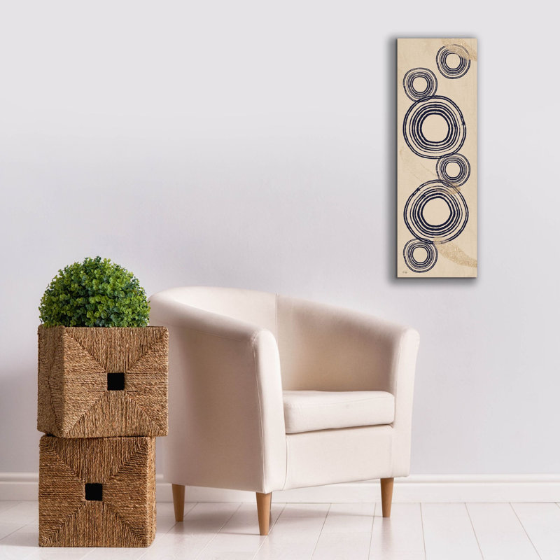 'Seeing Worlds' by Yass Naffas Designs, Canvas Wall Art, 36" H x 12" W