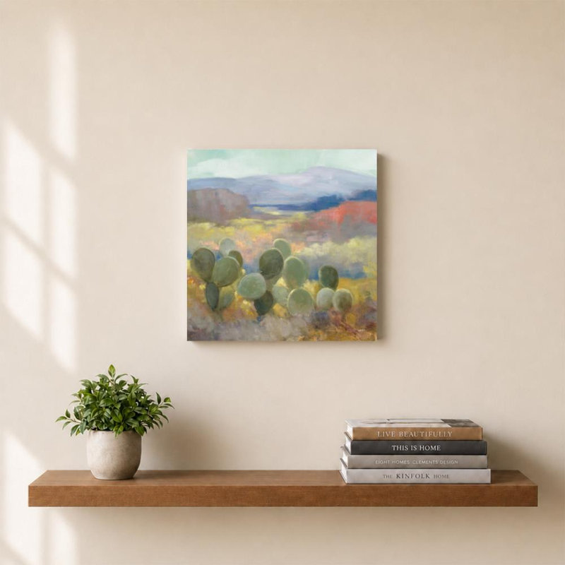 «High Desert II» par Julia Purinton - impression sur toile, H 24 po x l 24 po, Wrapped Canvas, Does Not Apply