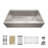 Sinber 36" Farmhouse Apron-Front Single Bowl Workstation Kitchen Sink, 16-Gauge T304 Stainless Steel, Satin Finish