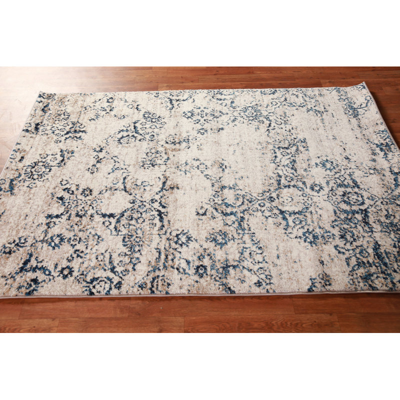 Transitional Oriental Rug 4x6