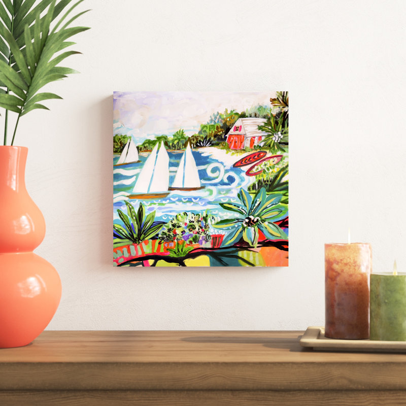 Cottage par The Bay II, H 12 po x l 12 po, Toile tendue, Sans cadre