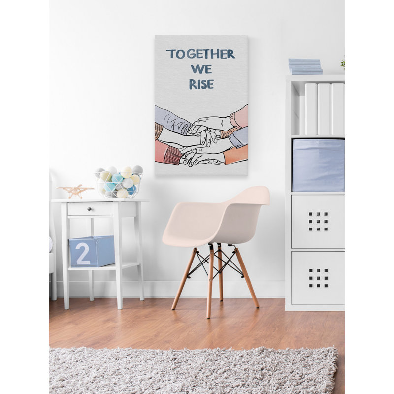 «Bragdon Together We Rise», reproduction sur toile tendue, H 18 po x l 12 po x P 1,5 po