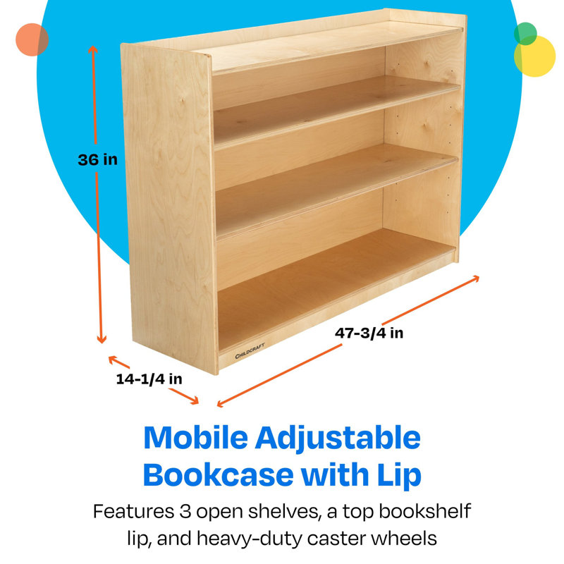 Adjustable Mobile Bookcase