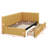 Twin-Size Upholstered Daybed With Two Built-In Drawers-853071593