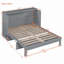 Lit escamotable avec grands tiroirs Murphy-326932224-326932239