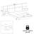 ZEN ALPHA Bedroom Platform Bed with Headboard and Wall Mounted Cube Nightstands (2) Easy Assembly No Box Spring Required-1600465788-1600465789