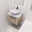  Meuble-lavabo mural de conception moderne avec lavabo en céramique et porte à fermeture en douceur-1718828364